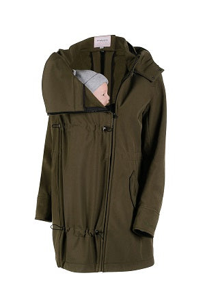 Wombat Shell Bærejakke, Camo Green