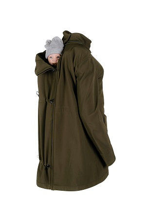 Wombat Shell Bærejakke, Camo Green