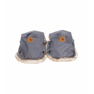 Easygrow Hand Muffs/Luffer til barnevognen, Grey Melange
