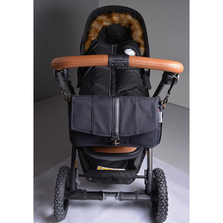 Easygrow Pusletaske, Mama Organizer Aarhus, Black Canvas