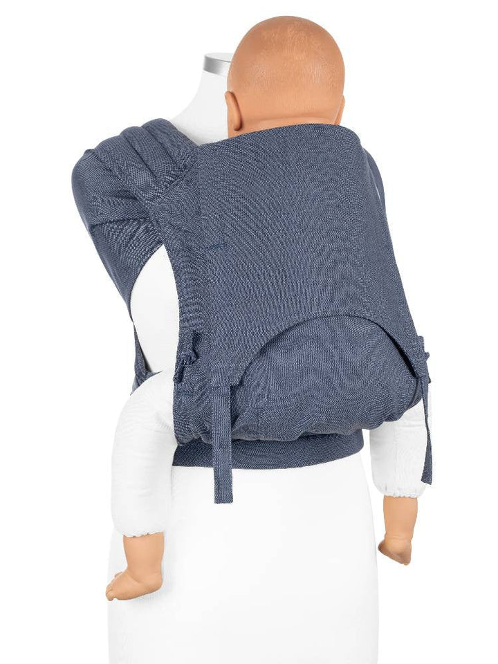 Fidella Fly Tai Bæresele, Chevron Denim Blue