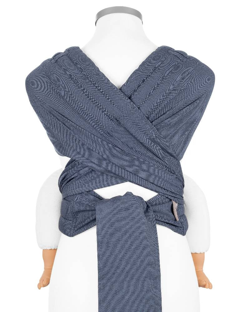 Fidella Fly Tai Bæresele, Chevron Denim Blue