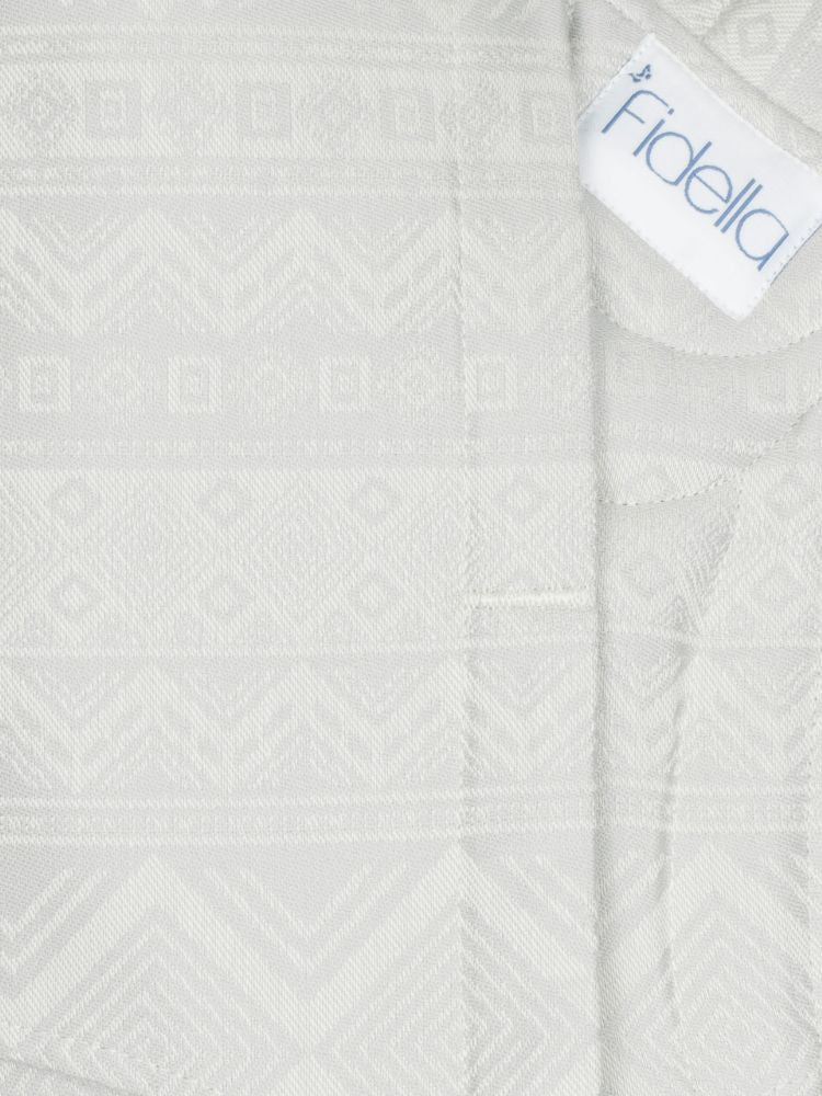 Fidella Fly Tai Bæresele, Cubic Lines Pale Grey