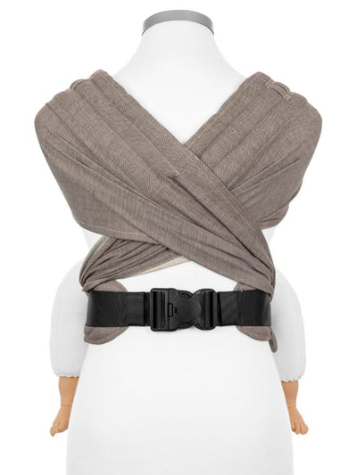 Fidella FlyClick Halfbuckle Bæresele, Chevron Walnut