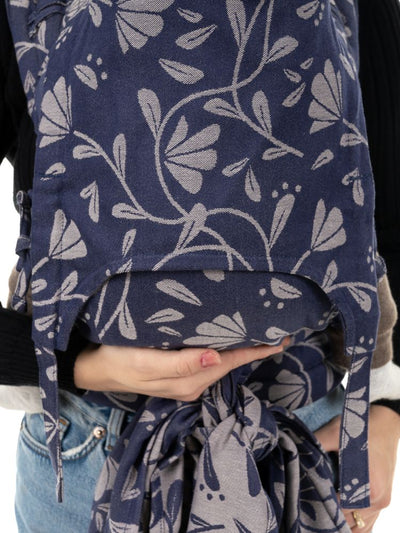 Fidella Fly Tai Bæresele, Floral Touch Eclipse Blue