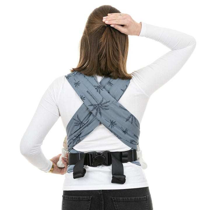 Fidella Flyclick / Halfbuckle Toddler - Palm Trees/Dove Blue