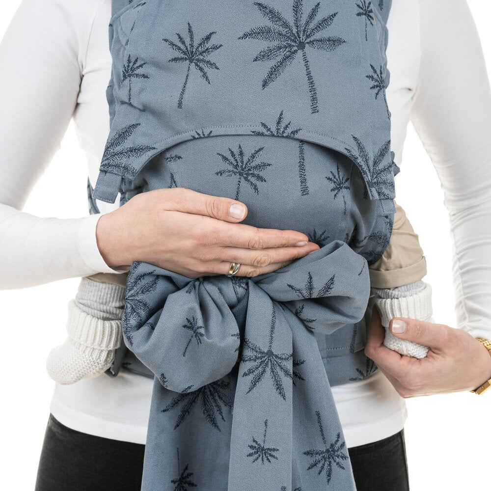 Fidella Flyclick / Halfbuckle Toddler - Palm Trees/Dove Blue