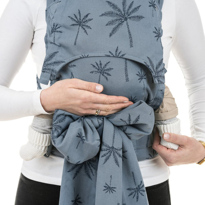 Fidella Flyclick / Halfbuckle Toddler - Palm Trees/Dove Blue