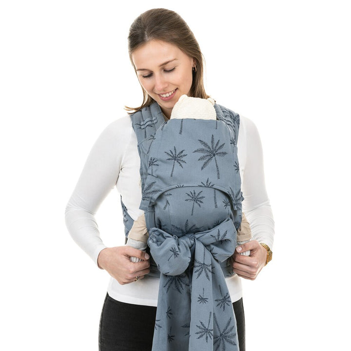 Fidella Flyclick / Halfbuckle Toddler - Palm Trees/Dove Blue