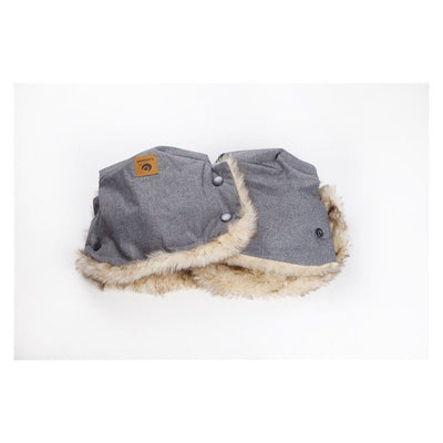 Easygrow Hand Muffs/Luffer til barnevognen, Grey Melange