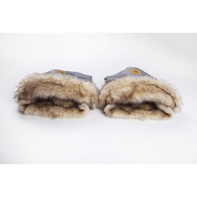 Easygrow Hand Muffs/Luffer til barnevognen, Grey Melange