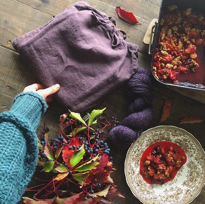 Wildbloom Ringslynge, Wild Plum - 215gsm