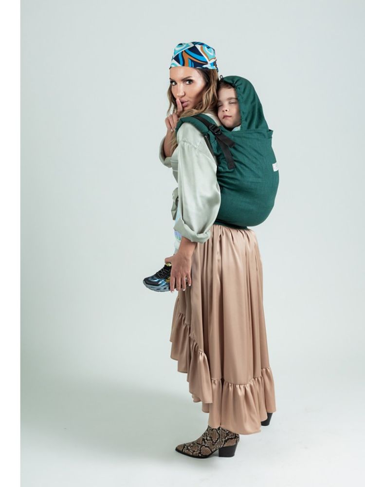 Isara Preschooler bæresele, Evergreen Linen