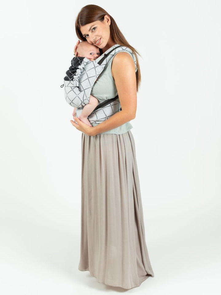 Isara Quick Full Buckle Bæresele, Diamonda Gray