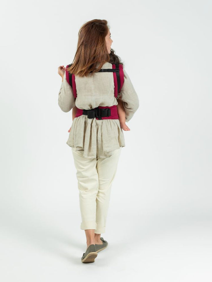 Isara Quick Full Buckle Bæresele, Scarlet