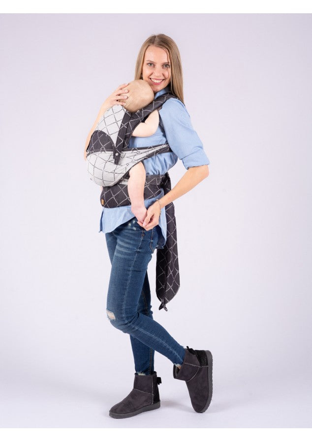 Isara Quick Half Buckle Bæresele, Diamonda Black
