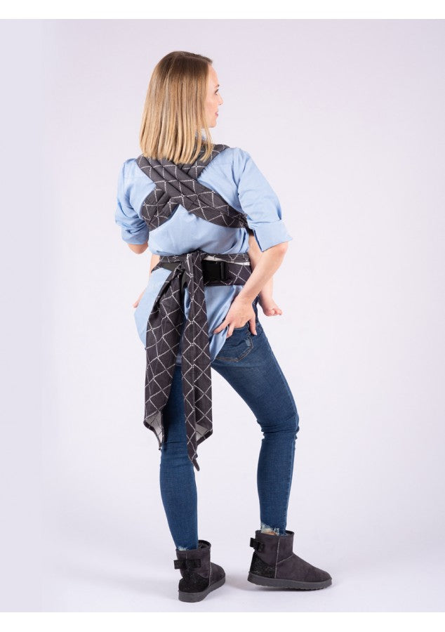 Isara Quick Half Buckle Bæresele, Diamonda Black