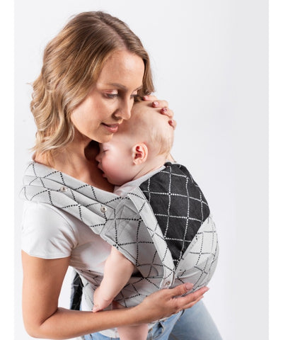 Isara Quick Half Buckle Bæresele, Diamonda Gray