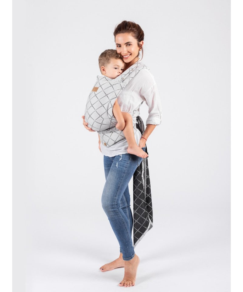 Isara Quick Half Buckle Bæresele, Diamonda Gray
