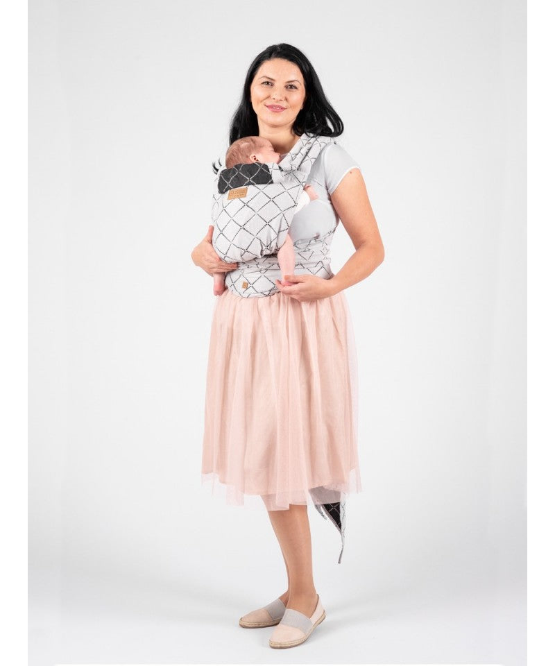 Isara Quick Half Buckle Bæresele, Diamonda Gray
