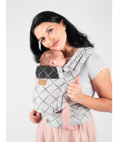 Isara Quick Half Buckle Bæresele, Diamonda Gray