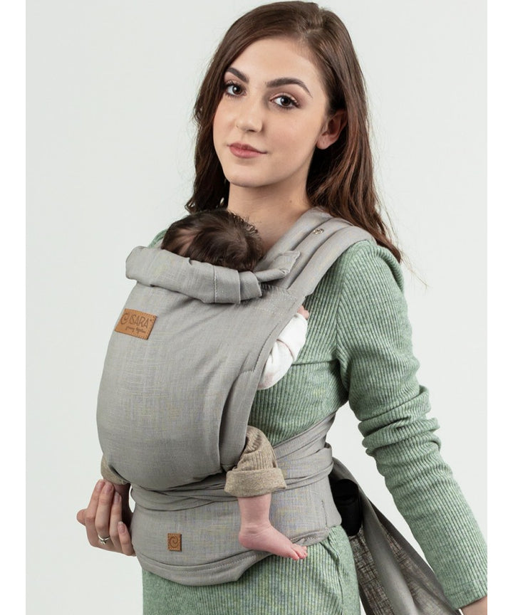 Isara Quick Half Buckle Bæresele, Misty Linen