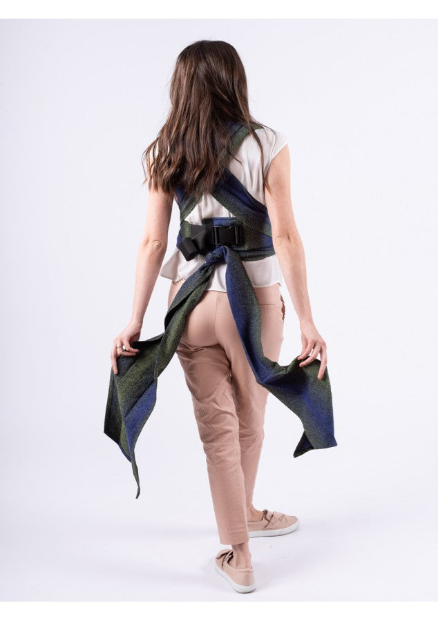 Isara Quick Half Buckle Bæresele, Pixelated Blue Planet