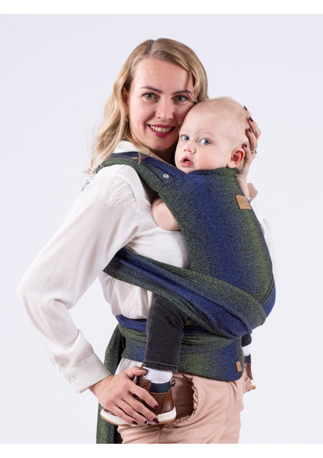 Isara Quick Half Buckle Bæresele, Pixelated Blue Planet