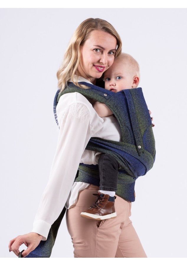 Isara Quick Half Buckle Bæresele, Pixelated Blue Planet