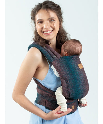 Isara Quick Half Buckle Bæresele, Bambus, Pixelated Spicy Bamboo