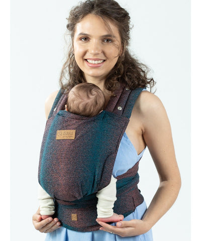 Isara Quick Half Buckle Bæresele, Bambus, Pixelated Spicy Bamboo