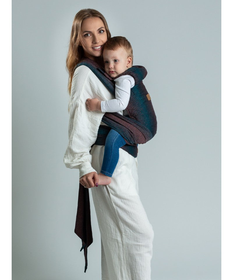 Isara Quick Half Buckle Bæresele, Bambus, Pixelated Spicy Bamboo