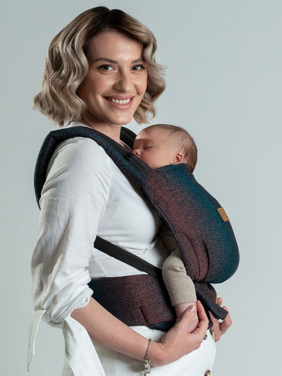 Isara Quick Full Buckle Bæresele, Bambus, Pixelated Spicy Bamboo