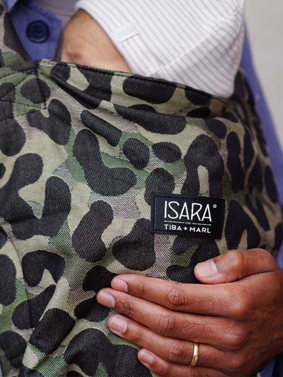 Isara Quick Full Buckle Bæresele, Tiba+Marl Camo
