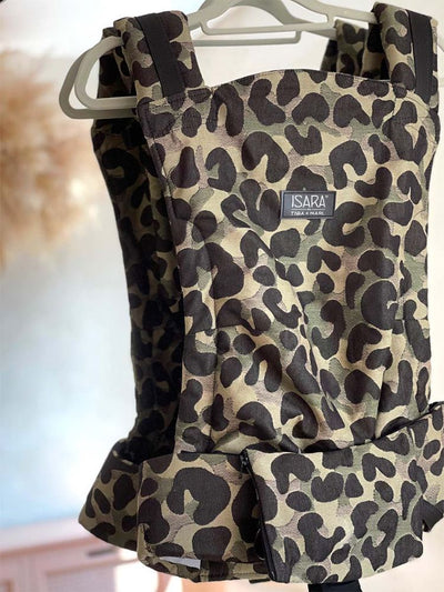 Isara Quick Full Buckle Bæresele, Tiba+Marl Camo