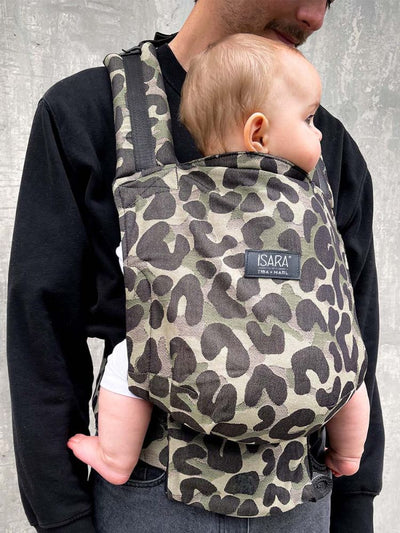 Isara Quick Full Buckle Bæresele, Tiba+Marl Camo