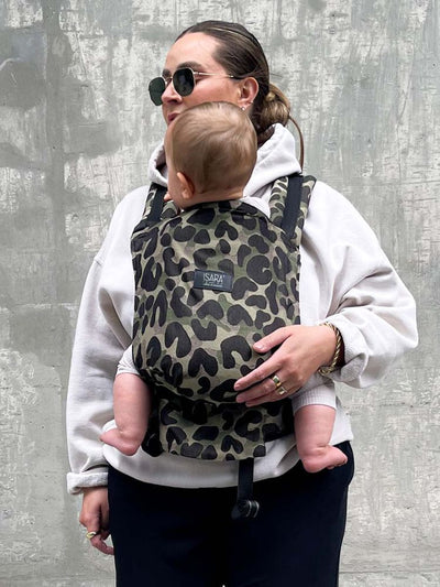 Isara Quick Full Buckle Bæresele, Tiba+Marl Camo