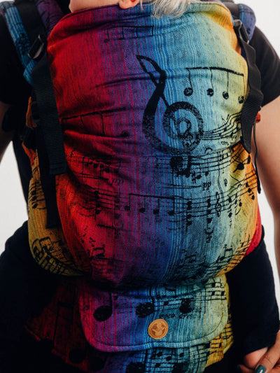 Lenny Lamb Preschool Bæresele - Symphony Rainbow Dark#