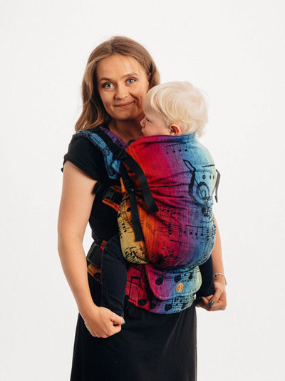 Lenny Lamb Preschool Bæresele - Symphony Rainbow Dark#