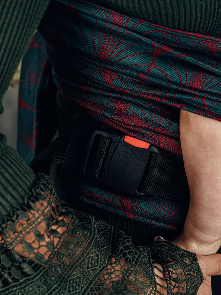 Lenny Lamb Hybrid Half Buckle, Bomuld, Deco Maroon Moss