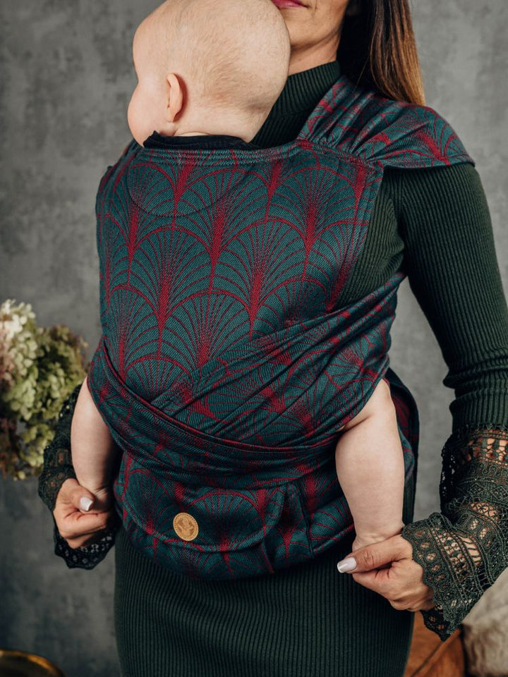Lenny Lamb Hybrid Half Buckle, Bomuld, Deco Maroon Moss