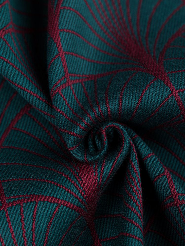 Lenny Lamb Hybrid Half Buckle, Bomuld, Deco Maroon Moss