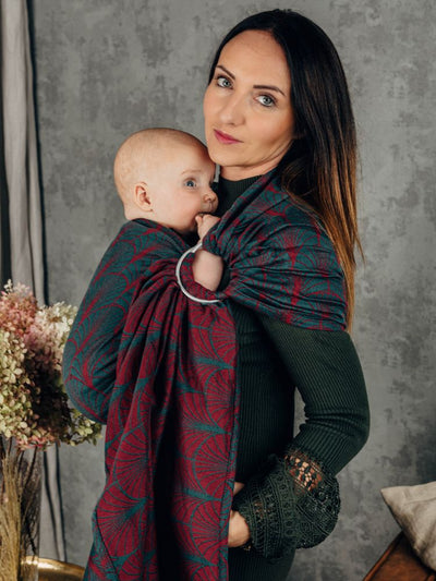 Lenny Lamb Preschool Bæresele - Deco Maroon Moss#