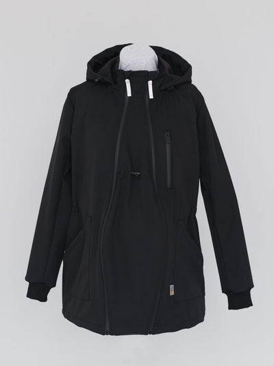 Love & Carry Softshell Bærejakke, Sort