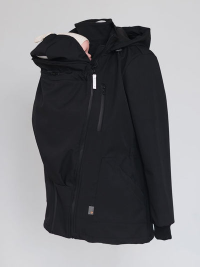 Love & Carry Softshell Bærejakke, Sort
