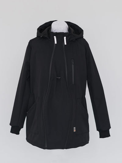 Love & Carry Softshell Bærejakke, Sort