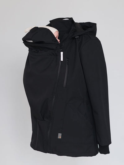 Love & Carry Softshell Bærejakke, Sort