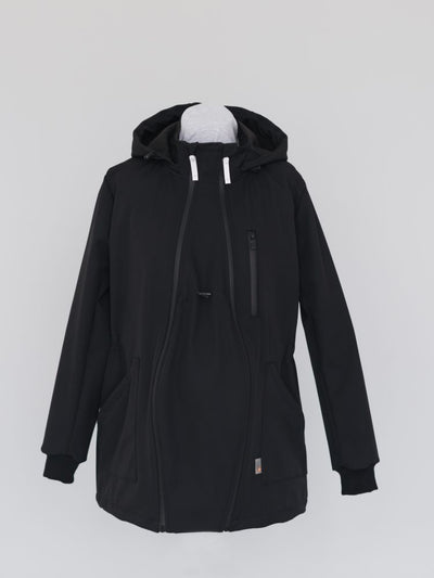 Love & Carry Softshell Bærejakke, Sort