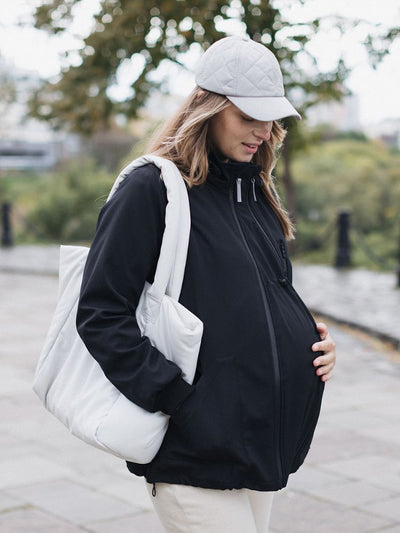 Love & Carry Softshell Bærejakke, Sort