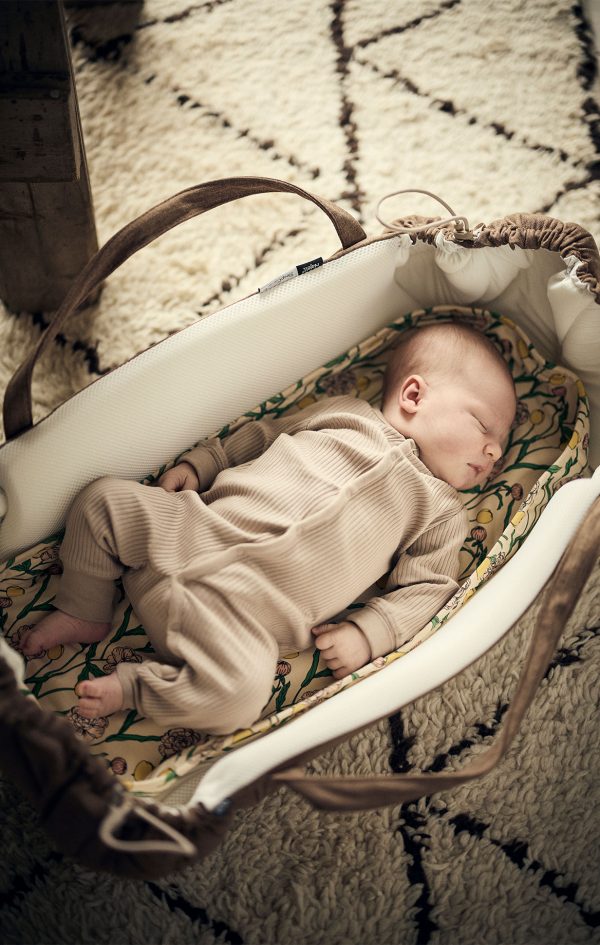 Najell SleepCarrier Lift + Babynest, Vol 3, Coconut Brown